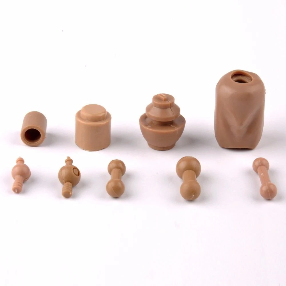 

1/6 Scale Neck Foot Body Conector Fit for 12" Figure Model Body Toy Action Figure Body Accessory