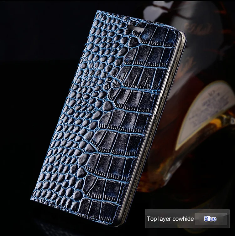 Wangcangli брендовый чехол для телефона из натуральной кожи крокодила плоский текстурный чехол для телефона для Xiaomi mi X ручной работы чехол для телефона