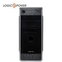 LOGIC POWER desktop computer case New Arrivals,80mm fan , CD-ROMx2, HDDx1, PCIx7, USBx2, AUDIO In/ Out #4206