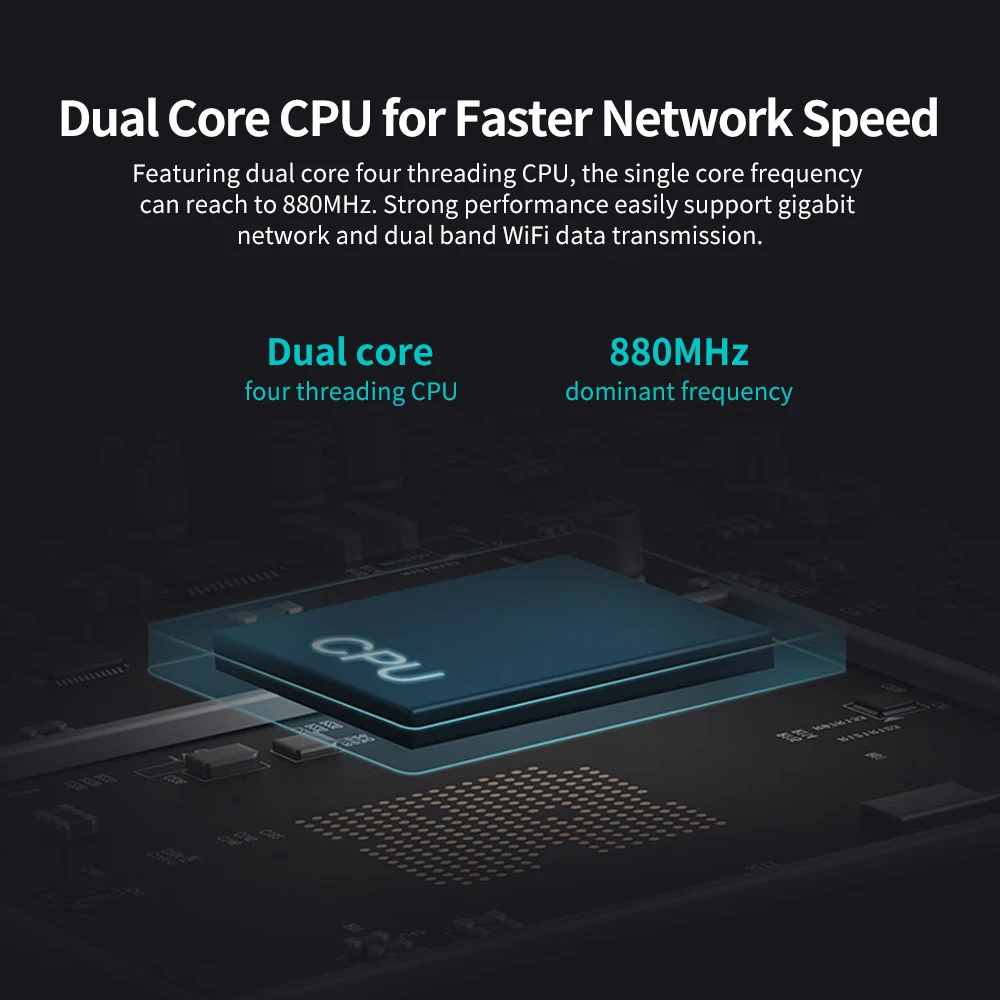 Маршрутизатор Xiaomi 4A гигабитная версия беспроводной Wi Fi 2 4 ГГц 5 двухдиапазонный