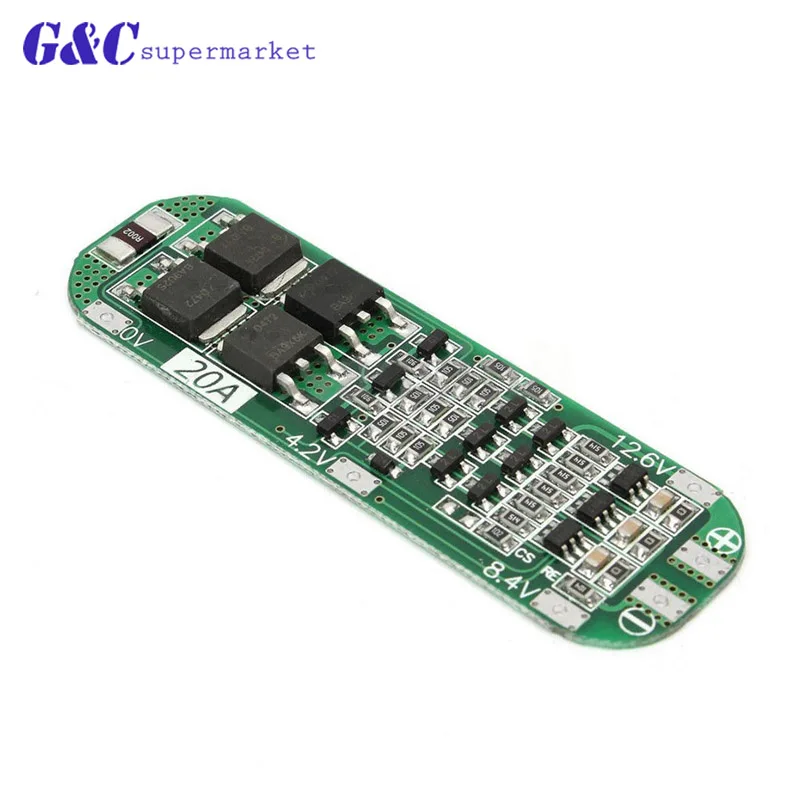 Защитная плата литий ионного аккумулятора 3S BMS 4A 8A 10A 20A 18650 модуль заряда PCM