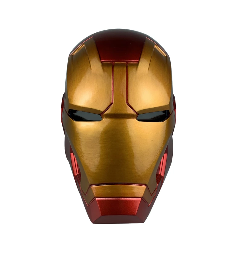 

Adult Cosplay Iron Man Illuminated Helmet Iron Man Eyes Can Be Illuminated Model 1:1 Reality Wear Decoration Collection