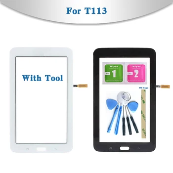 

7.0" For Samsung Galaxy Lite 3 T113 and Lite 4 T116 Tablet Touch Screen Digitizer Sensor Front Outer Glass Lens Panel