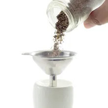 Комплект воронок из нержавеющей стали 3 шт. Каннинг съемный фильтр мини-воронка кухонные приспособления инструменты для кухни coisas de cozinha