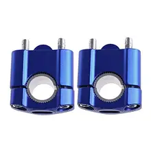 1 пара крепежи на перекладине и болты 7/8 ''1 1/8'' CNC мотоцикл руль Крепление зажим стояк яма Байк 22 мм 28 мм