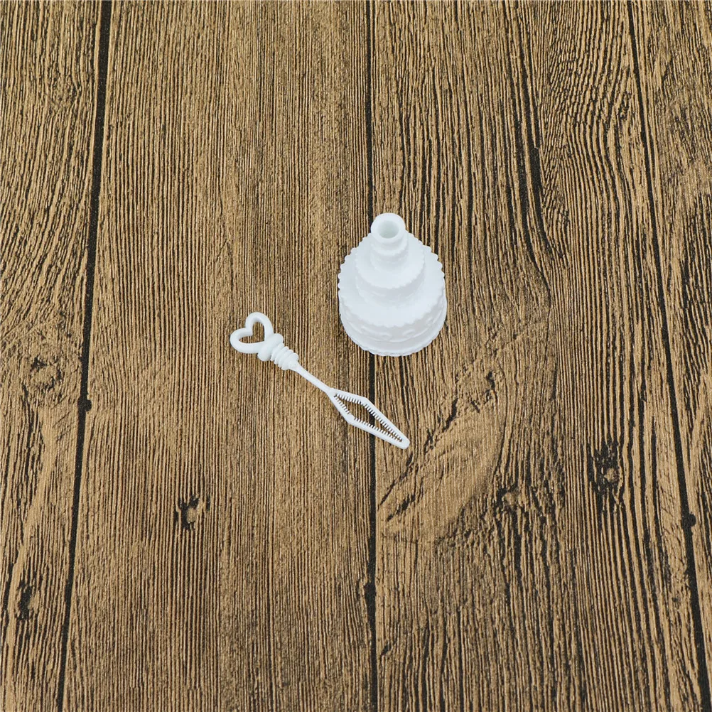 5/12pcs White Cake Empty Bubbles Soap Bottles Romantic Wedding Birthday Party Decor Event Festival Supplies Kid Toy 5/12pcs White Cake Empty Bubbles Soap Bottles Romantic Wedding Birthday Party Decor Event Festival Supplies Kid Toy