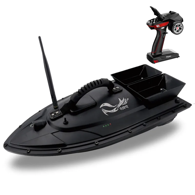 Flytec V500 50 см рыболовная приманка RC лодка 500 м дистанционное управление рыболокатор 5,4 км/ч двойные моторные игрушки