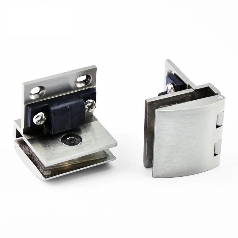 1 Pcs Furniture Hardware Glass Wine Cabinet Opening Hinges Cabinet Door Display Glass Hinge Size Accessories