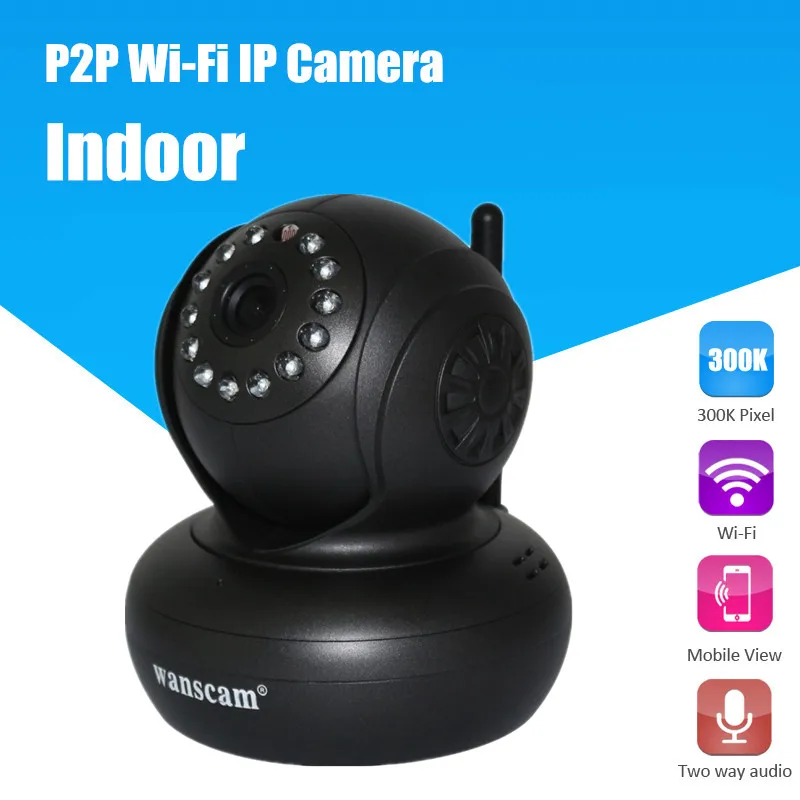 Новый Разъем &amp Play Wireless WiFi WPA Сети Камера IP Интернет-Камера Двойное Аудио