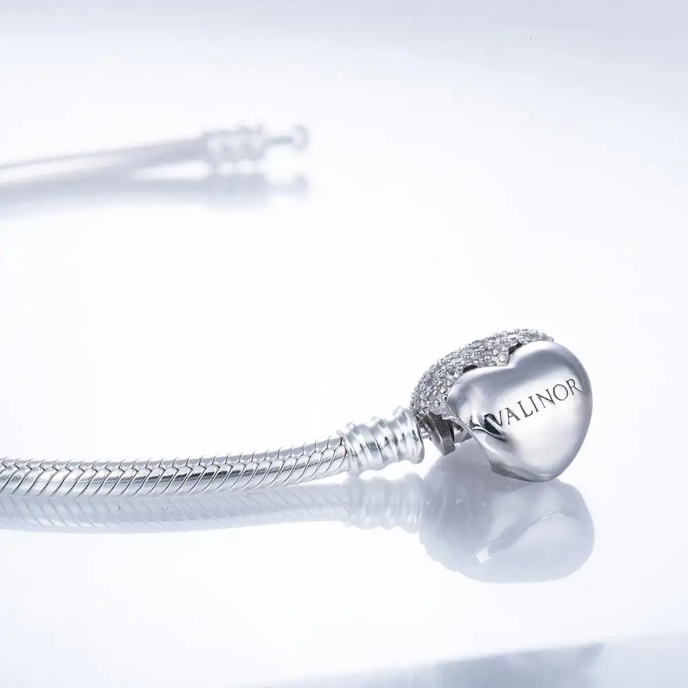 Heart-shaped Bracelets Lock Bracelet Inlaid 1