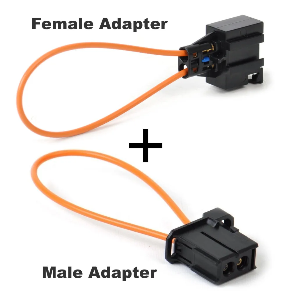 Reyann Fiber MOST optical optic loop bypass Male Female Adapter Auto Diagnostic Cable Tool For Audi