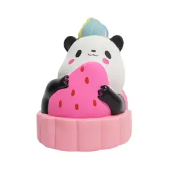 Милые мягкие игрушки очаровательны рисунком панды мороженого, ароматические Squishies супер замедлить рост Jumbo Забавные игрушки 30S625 Перевозка