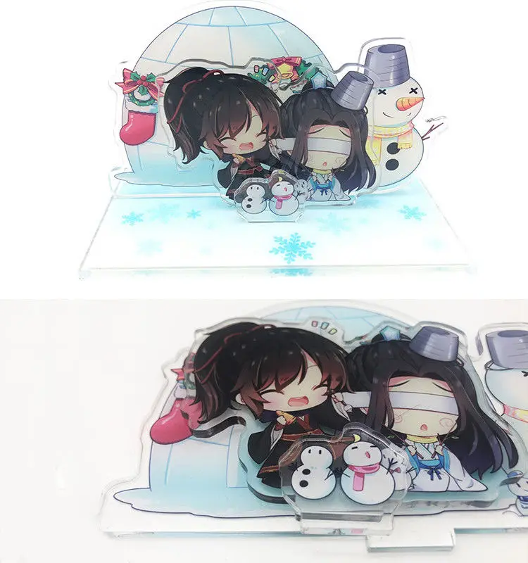Новый аниме Grandmaster of Demonic Cultivation Wei wuxian Lan Wangji BL подставка для сцены рождественские