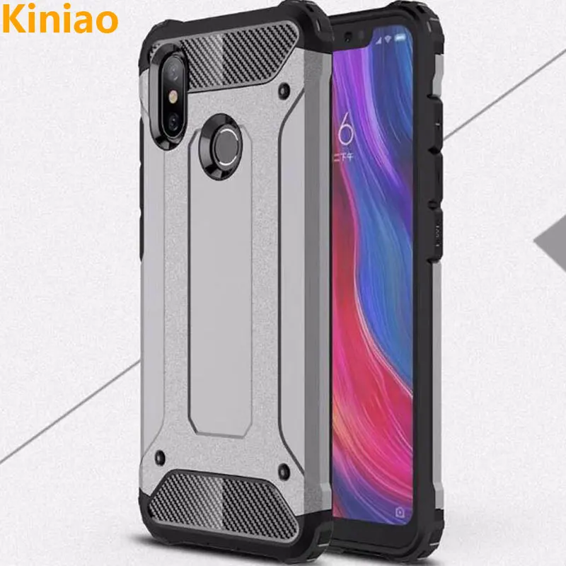 Heavy Duty Protection Armor Hard Case For Xiaomi 8 Lite 8SE 5 5C 5S Plus 6 6X Mix 2s MAX 2 3 Back Cover Soft Silicon Bumper |