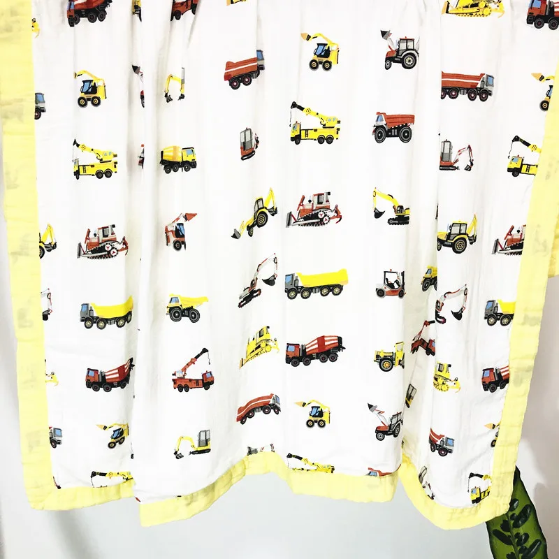 Online 2 schicht Bambus Baumwolle Baby Decke Swaddle Für Infant Baby Bettwäsche Swaddle Bad Handtuch Decke Für Neugeborene