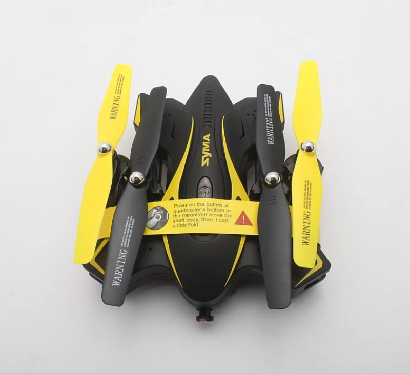 Hot Smart Aerial Selfile WIFI Real Time RC Drone X56W-P 2.4G 12mins Optical flow positioning attitude hold Folding RC helicopter