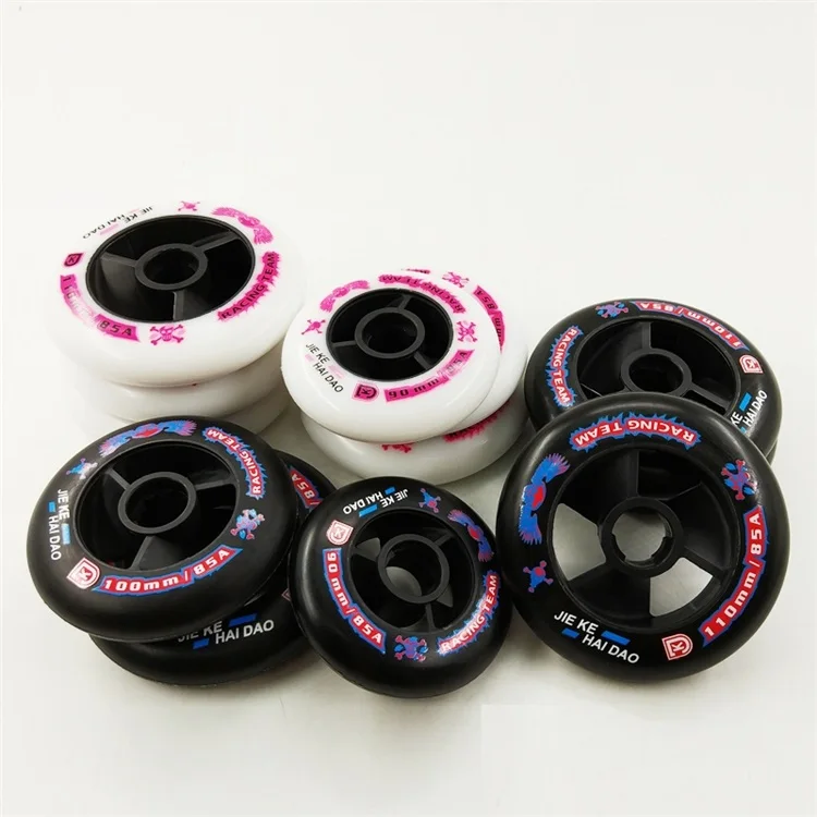 Free Shipping Inline Speed Roller Skates Wheels 110MM 100MM 90MM WAR