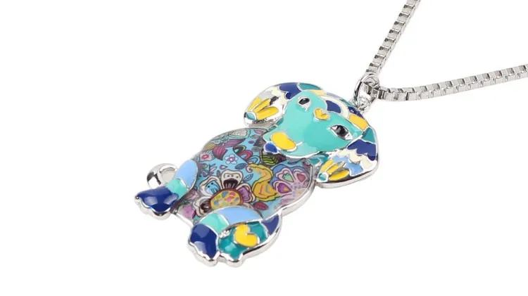 Labrador Dog Necklace Chain Collar Choker Pendant 2