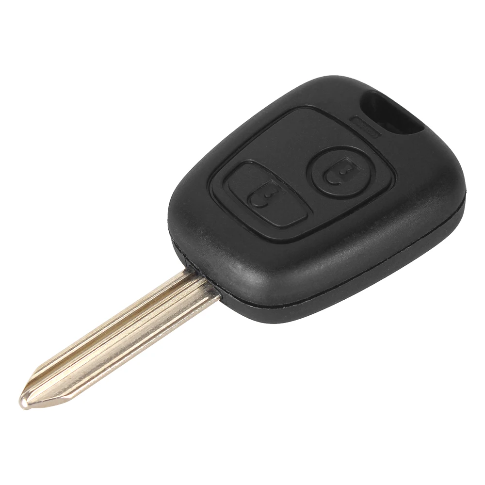 Чехол для ключей KEYYOU 10x для Citroen C1 C2 C3 Saxo Xsara Picasso Berlingo 2 кнопки дистанционного ключа брелок для ключей