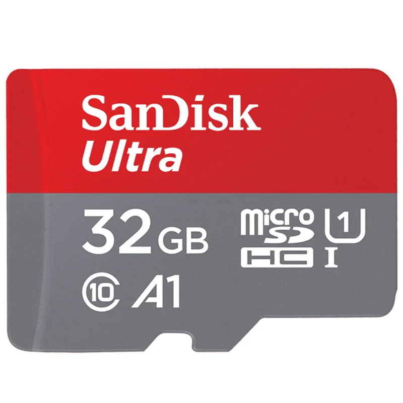 Sandisk Micro SD карта, 32 ГБ MicroSDXC Class10 карты памяти 16 Гб 64 Гб до 100 МБ/с. читать Скорость слот для карт памяти 128 ГБ - Емкость: 32 Гб