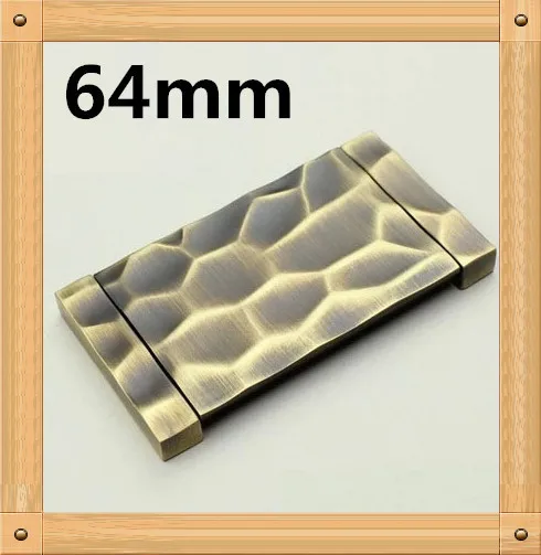 Hole Pitch 64mm Zinc Alloy Kitchen Furniture Handle antique bedroom drawer knobs Antique brass cabinet pulls hidden handle Hole Pitch 64mm Zinc Alloy Kitchen Furniture Handle antique bedroom drawer knobs Antique brass cabinet pulls hidden handle