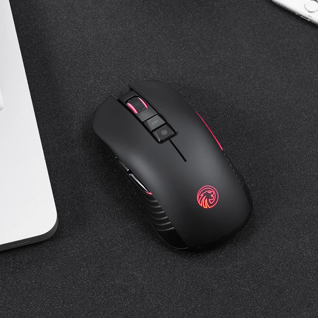Беспроводная игровая мышь VOBERRY M600 2 4 ГГц 7 портативных кнопок для ноутбука