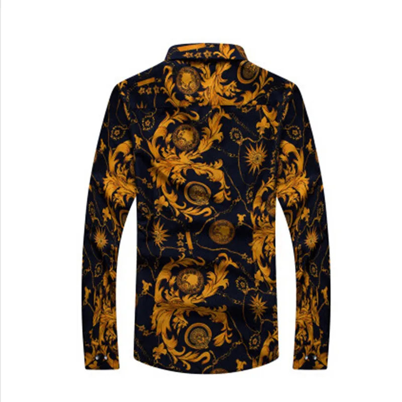 2019 الصيف جديد الرجال الأزهار قمصان M-4XL الأزياء عارضة يتأهل Camisas الأعمال اللباس الأزهار طباعة أوم قمصان 2019 الصيف جديد الرجال الأزهار قمصان M-4XL الأزياء عارضة يتأهل Camisas الأعمال اللباس الأزهار طباعة أوم قمصان