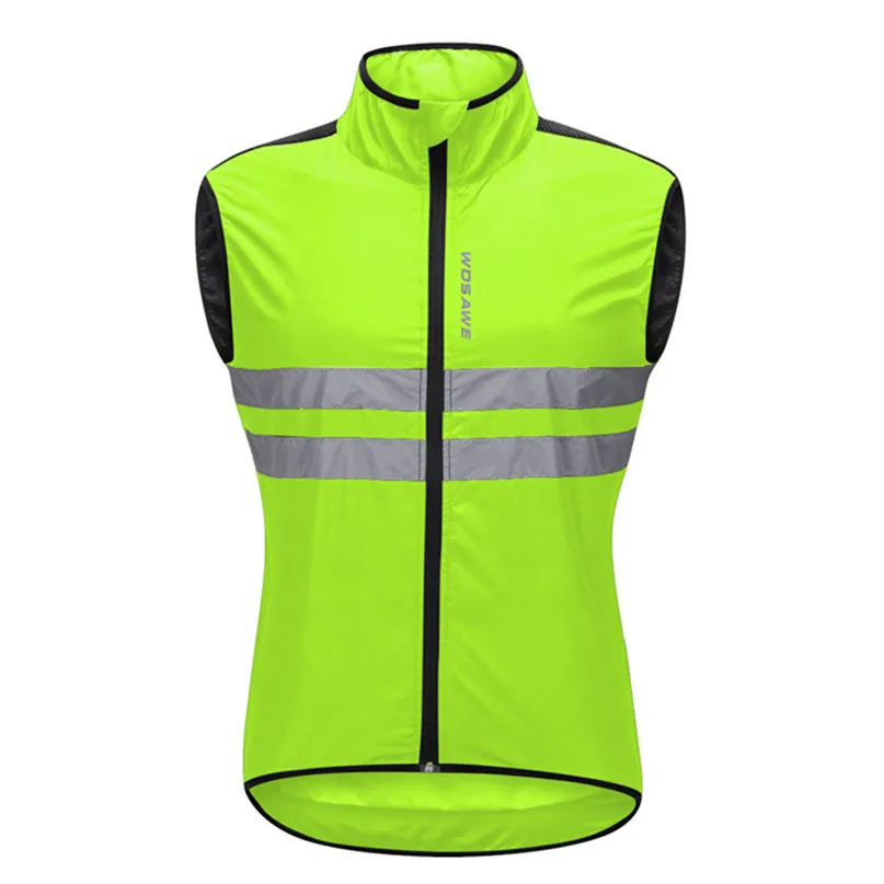 

Outdoor Reflective Riding Work Vest Motorcycle Motorbike Hi Vest Riding Reflective Hi-Vis Waistcoat Mens Biker Rider #2N14