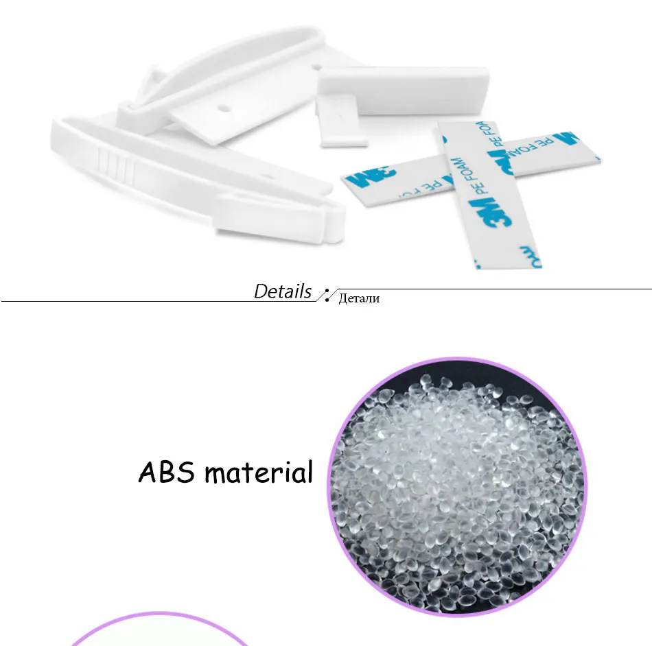 4pcs Invisible Latch Locks Baby Safety Cabinet Door Lock Children Protection Kids Drawer Locker Baby Security Cupboard Door lock