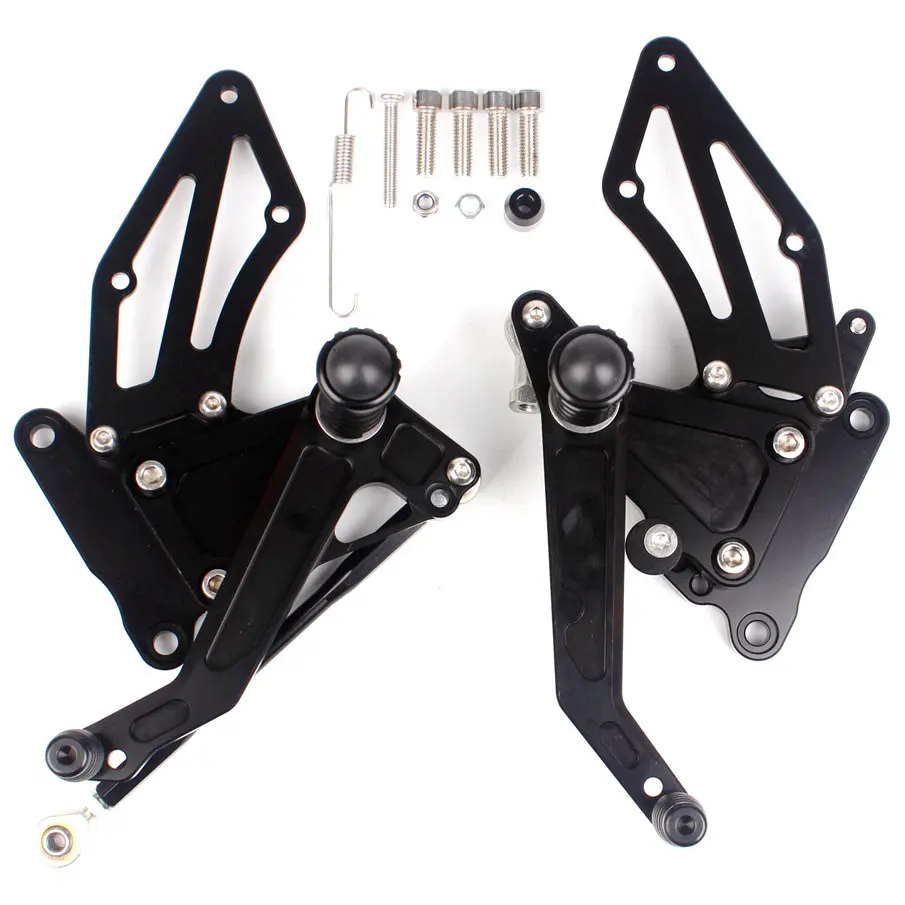 

CNC Aluminum For BMW G310R 2018 Motorcycle Adjustable Rearsets Footrests Foot Pegs Kit Black