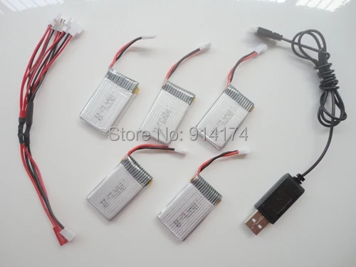 X5c x5c 1 x5sc x5sw RC вертолет Квадрокоптер запчасти 3 7 v 500mah литий полимерный аккумулятор