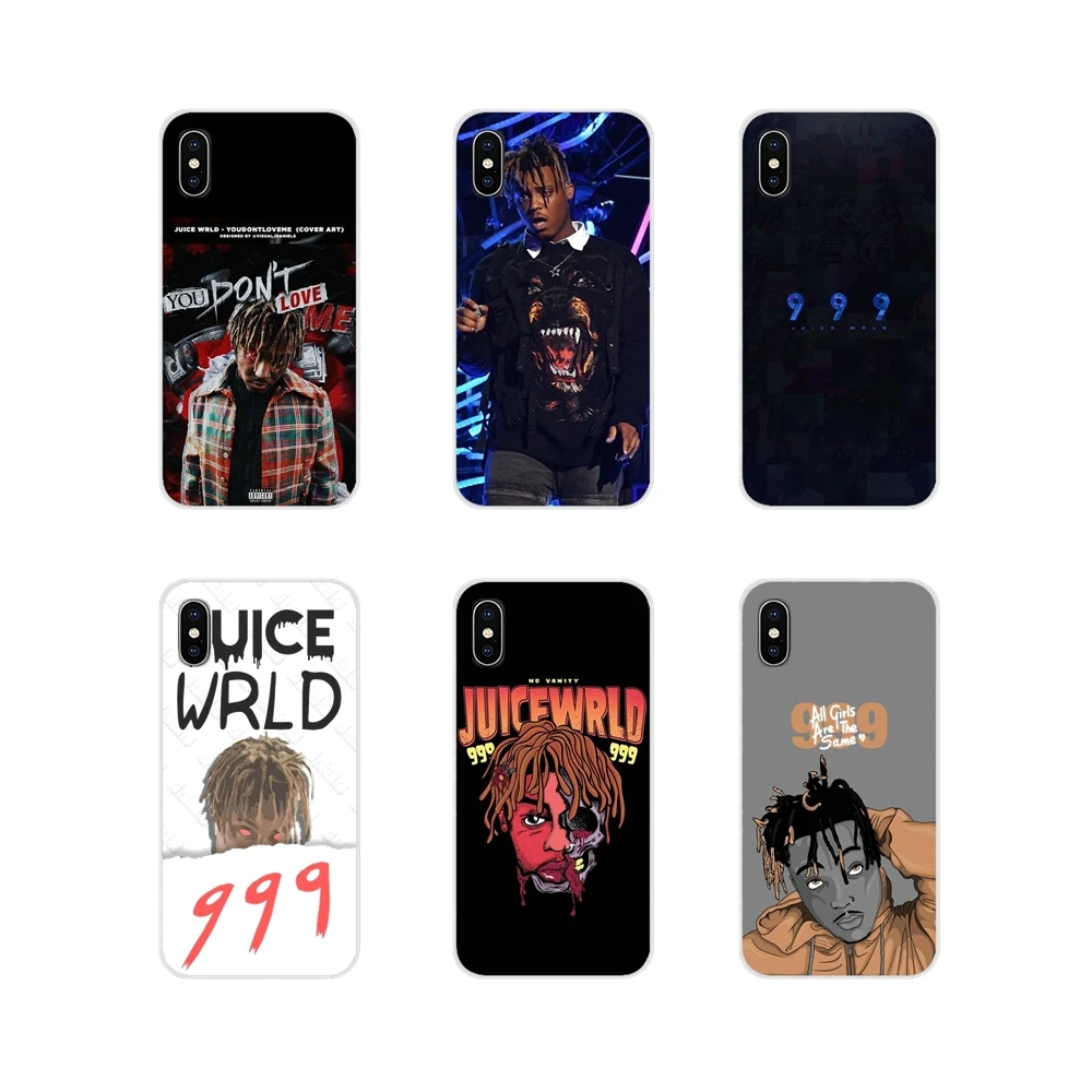 

Accessories Phone Cases Covers Juice WRLD For Xiaomi Redmi Note 6A MI8 Pro S2 A2 Lite Se MIx 1 Max 2 3 For Oneplus 3 6T