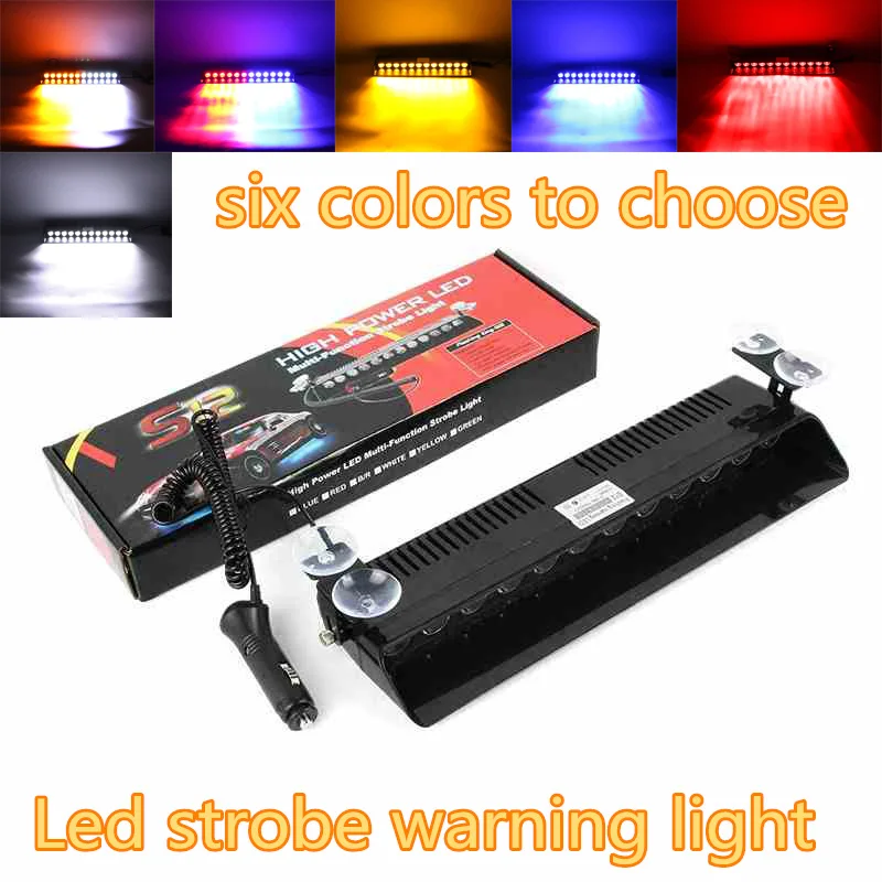 12 led Emergency Strobe Flasher car Auto Warning Light Police Light Fireman Caution Pilot Truck Beacons