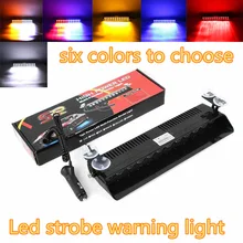 12 led Emergency Strobe Flasher car Auto Warning Light Police Light Fireman Caution Pilot Truck Beacons