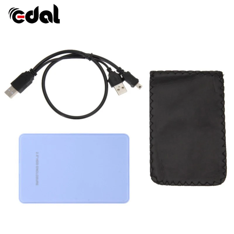 

2.5 inch SATA box 2TB External Enclosure Mobile Disk Box USB 2.0 HDD Hard Drive Case for Cases laptop hard drivec Hard Disk hot