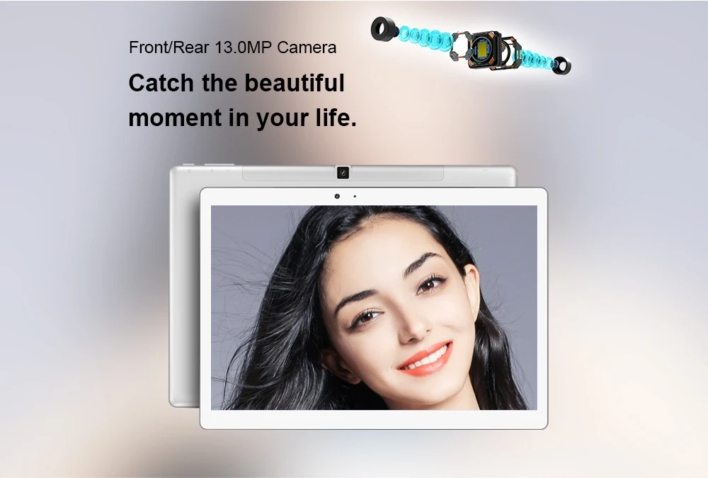 Perfect Teclast T20 4G Phablet Android 7.0 10.1 inch 4GB 64GB Tablet PC 2560x1600 Bluetooth 4.1 Deca Core Phone call 8100mah 13MP 12