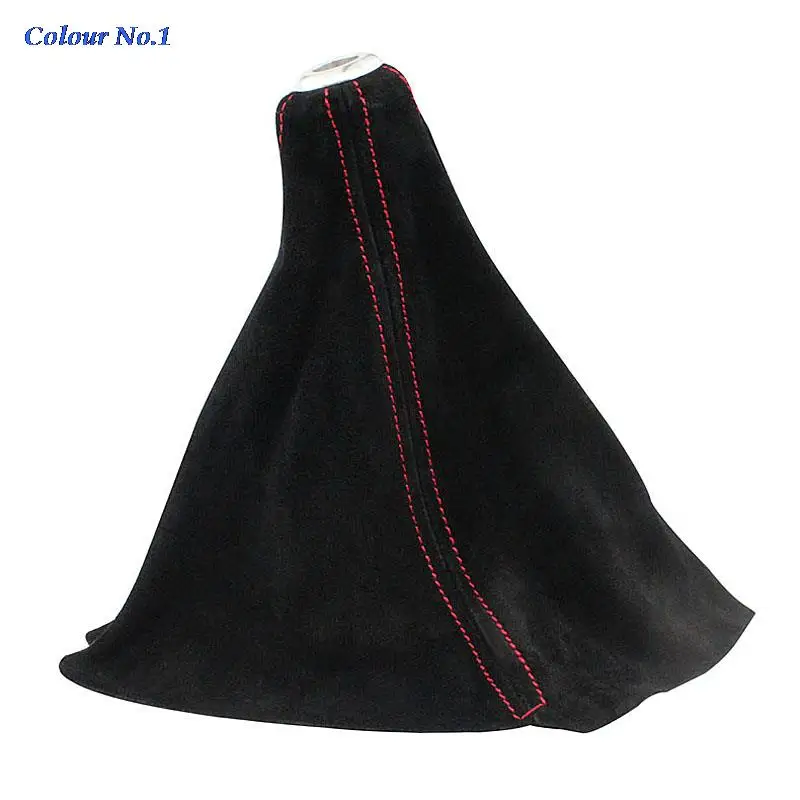 

Dustproof Gear Shift Knob Cover Leather Gaiter Sleeve Glove Collars Car Styling