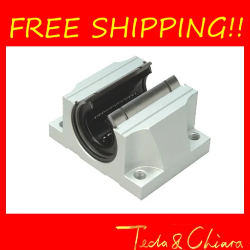 

2Pcs TBR16UU TBR16 Linear Ball Bearing CNC Support Unit Free shipping High Quality