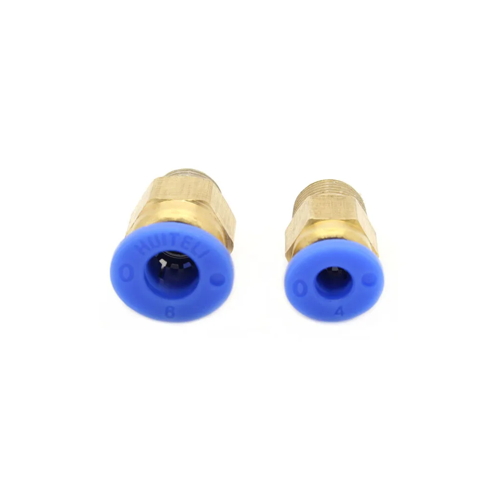 10 шт./лот PC6 01/3 мм PC4 01/1 75 J head Соединительный фитинг Соединительная труба для