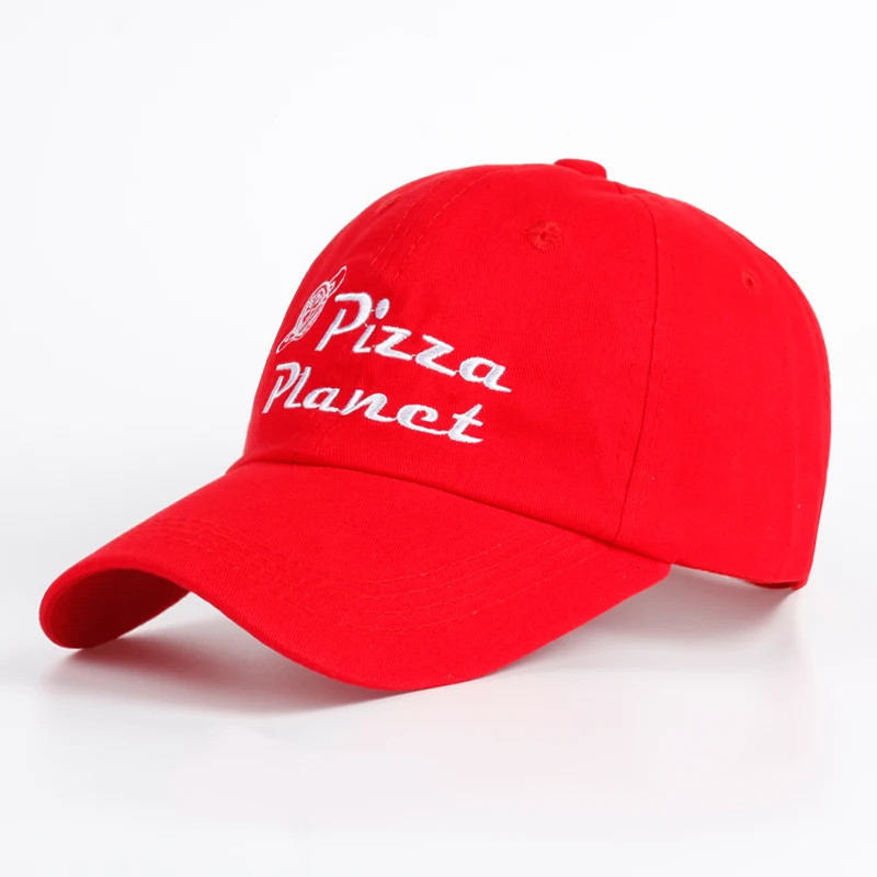 Бренд пицца планета шляпа хлопок Бейсбол Кепки Вышивка папа шляпа летом Защита от солнца пицца Хлопка Snapback хип-хоп Спорт Кепки покемон