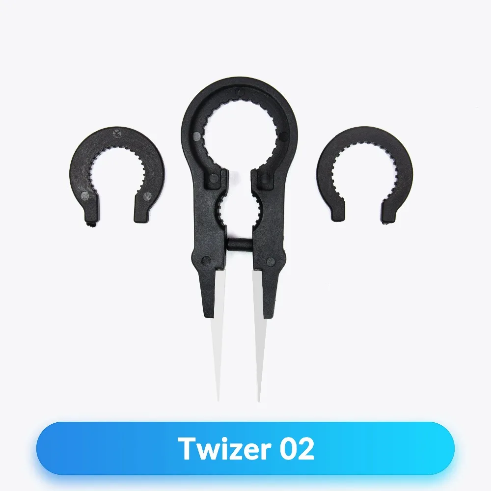

Volcanee Ceramic Tweezer DIY Vape Tool Seramik Plastic Tweezers with 3 Size Round for RTA Tank Vape E Cigarettes DIY Accessory