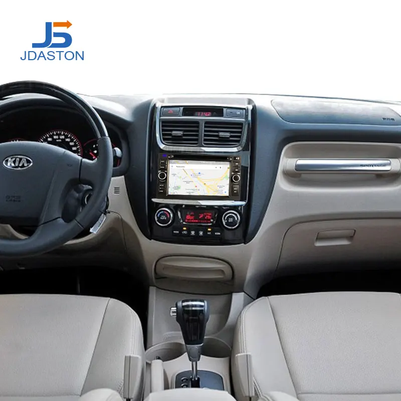 JDASTON Android 9,0 автомобильный мультимедийный плеер для Kia Carnival Ceed Cerato Carens Optima SPORTAGE gps навигация стерео радио аудио