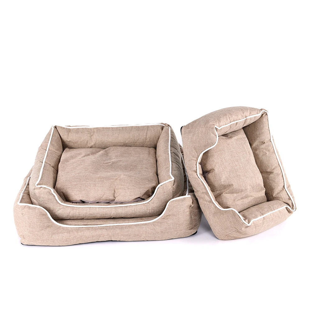 Solid Pet Dog Bed Sofa House Mats Kennel Cat Bed Sofa House Waterproof Washable Pet Dog Cat Bed House For Small Medium Large Dog (8)