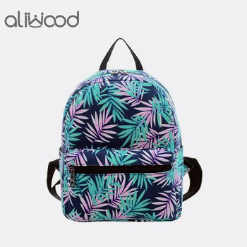 

Fashion Women's Backpack Canvas Printing Women School Bags Teenage Girls Cute Bookbags Laptop Backpacks Female Feminina Mochila