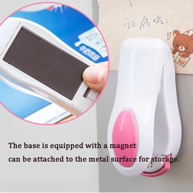 Mini Portable Food Clip Heat Sealing Machine Sealer For Snacks Candy Portable Bag Clip Seal Packing Plastic Bag Seal Capper