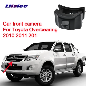 

LiisLee Front Car Camera Special Car installed in cars logo For Toyota Overbearing 2010 2011 2012 Waterproof Night vision CCD