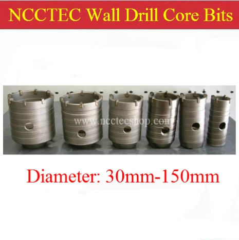 

3.8'' inches 95mm diameter NCCTEC PREMIUM cabide wall hole cutters drill core bits NCW95 | FREE shipping