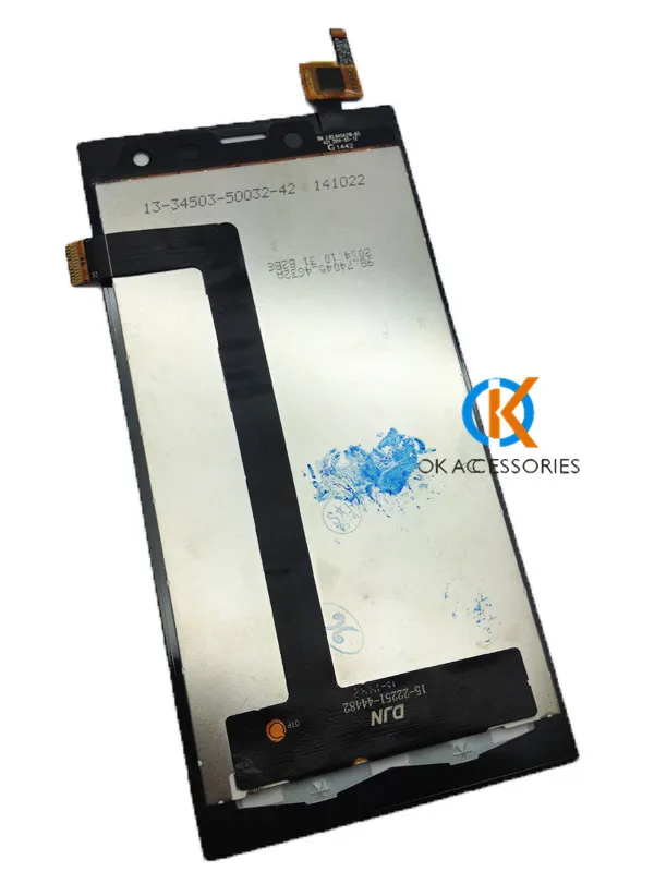 Высокое качество для высокого экрана Zera S(rev. S) ЖК-дисплей+ кодирующий преобразователь сенсорного экрана в сборе черный цвет с лентой