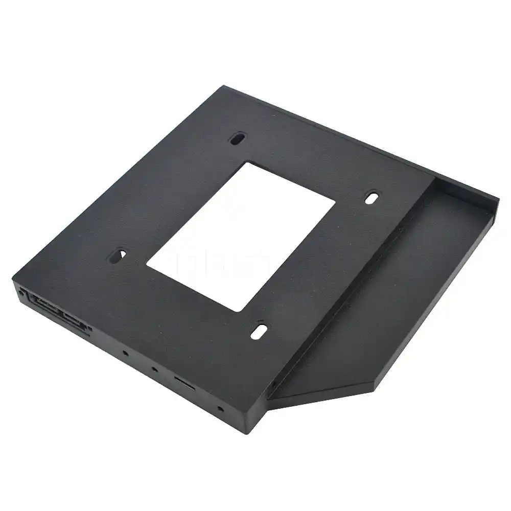 Kebidu Универсальный Алюминий Пластик 2nd жесткий диск SSD HDD caddy 12 7 мм SATA 3 0 для 2 5 &quotSSD