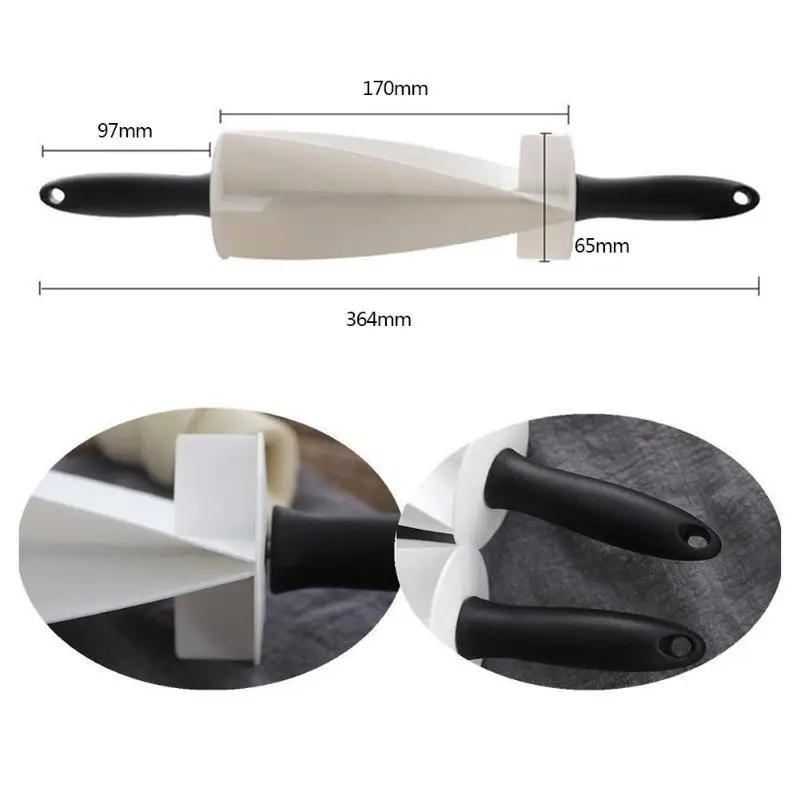 Baking Tool Plastic Handle Rolling Cutter For Making Croissant Bread Dough Pastry Wheel Knife